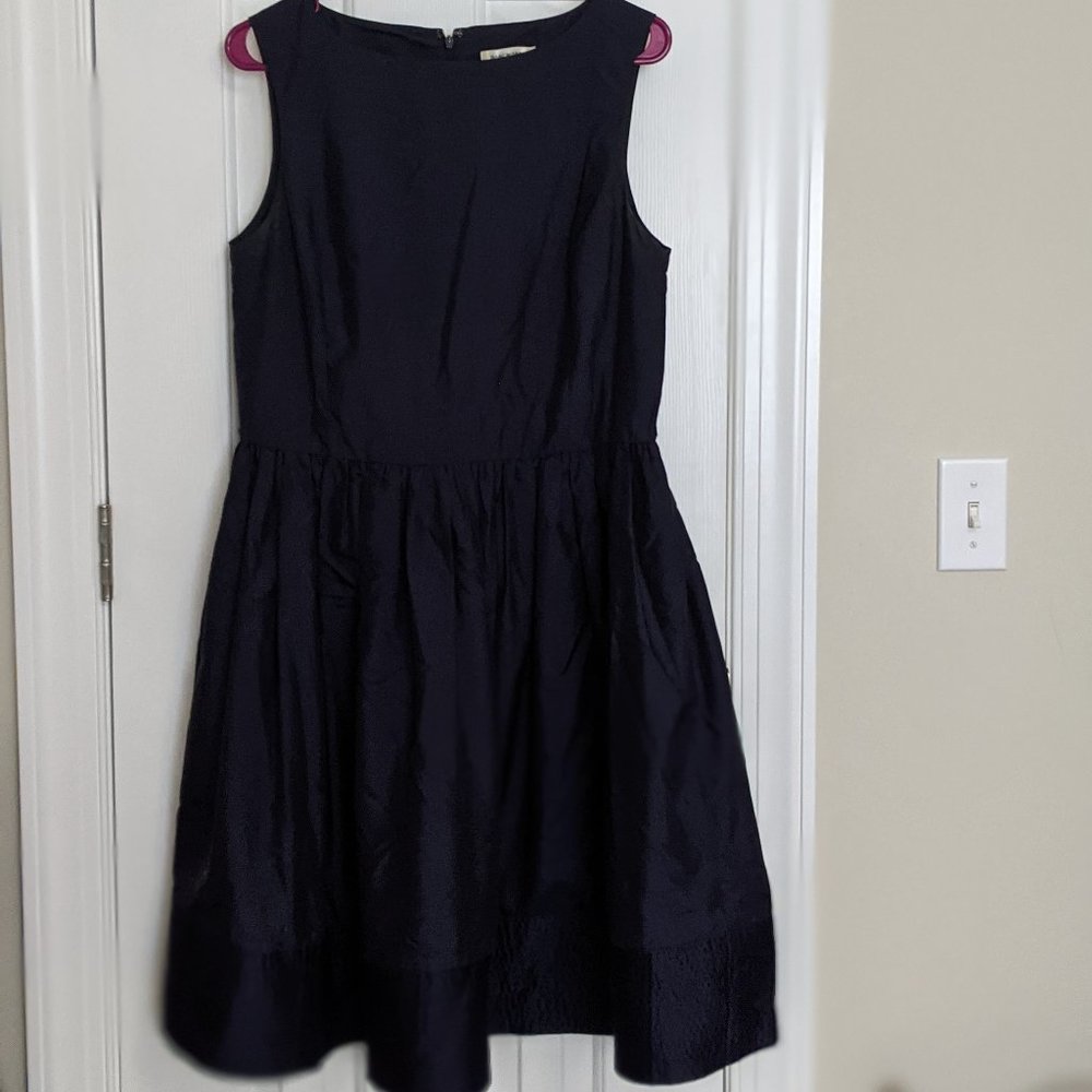 Isaac Mizrahi for Target Navy Taffeta Party Dress, Size 12